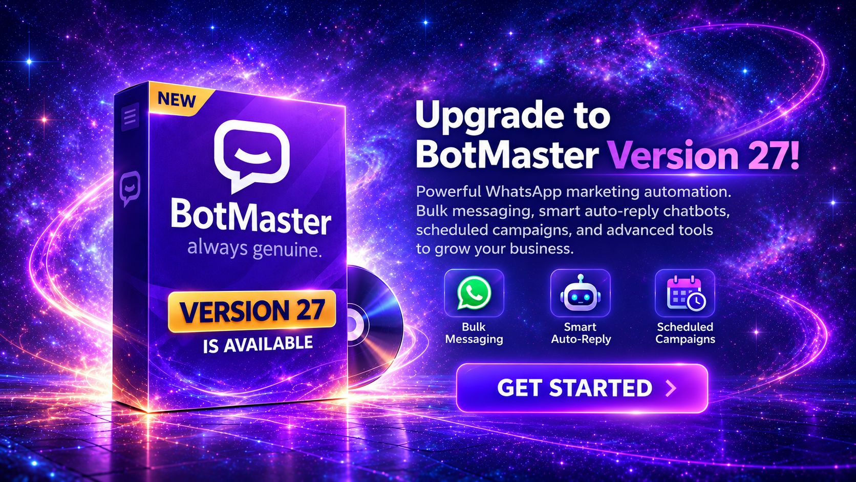BotMaster Dashboard Interface